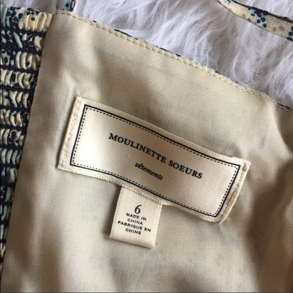 Anthropologie 100% Silk Dress - Picture 6 of 7